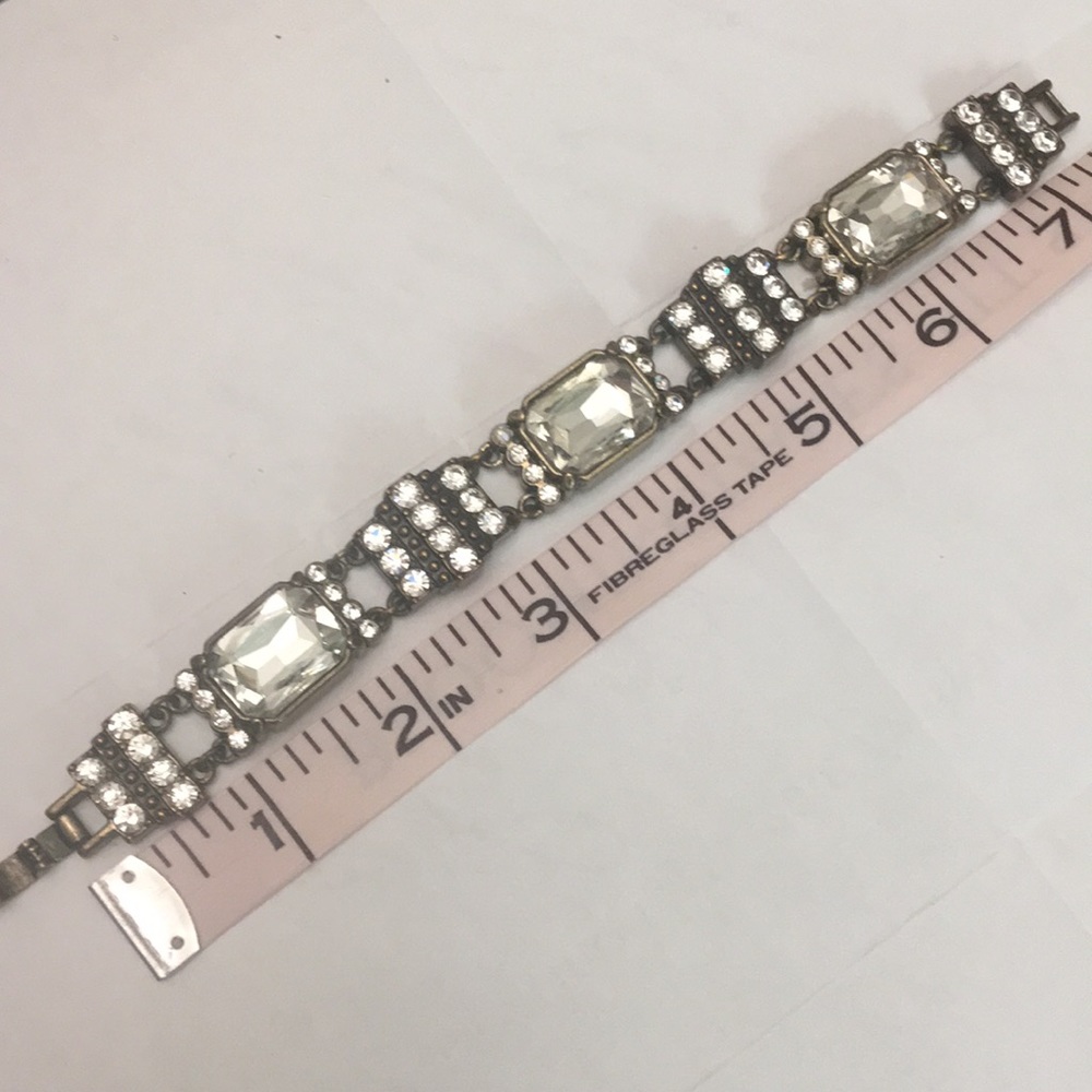 “LIA SOFIA” RHINESTONE BRACELET - Picture 7 of 7